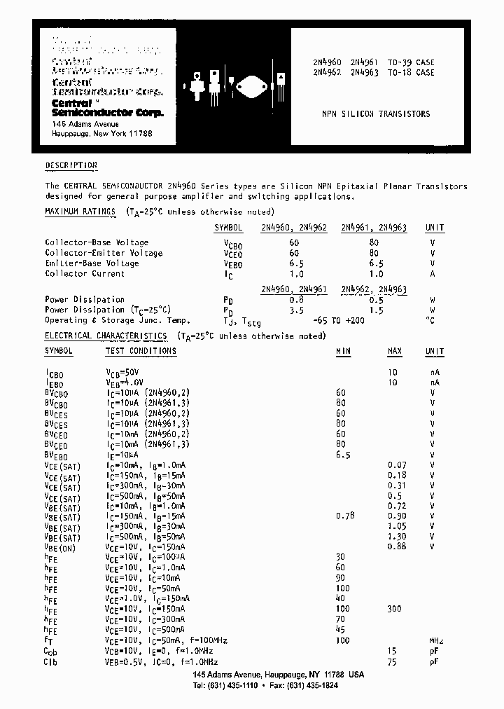 2N4960_178730.PDF Datasheet