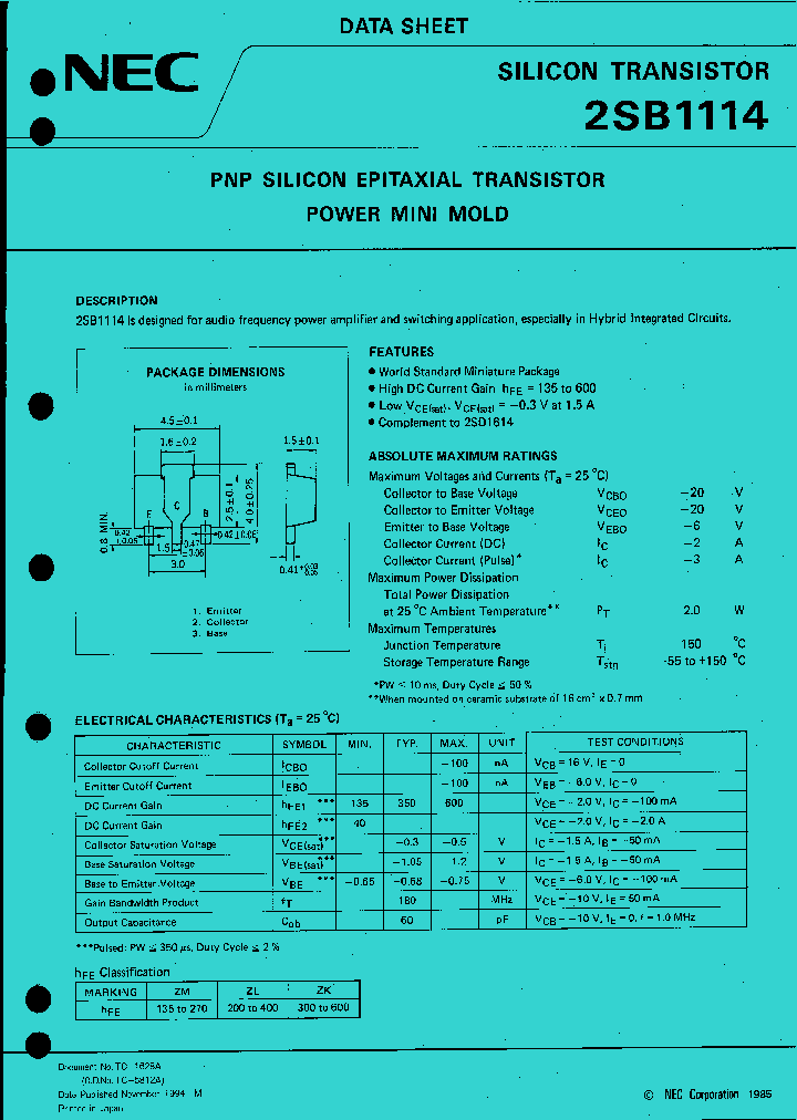 2SB1114_6731.PDF Datasheet