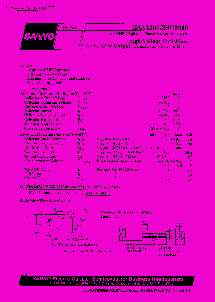 2SC2910_38574.PDF Datasheet