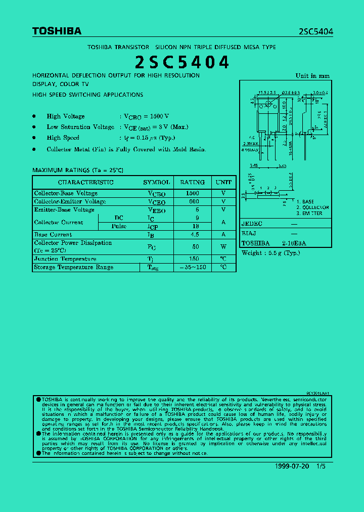 2SC5404_185117.PDF Datasheet