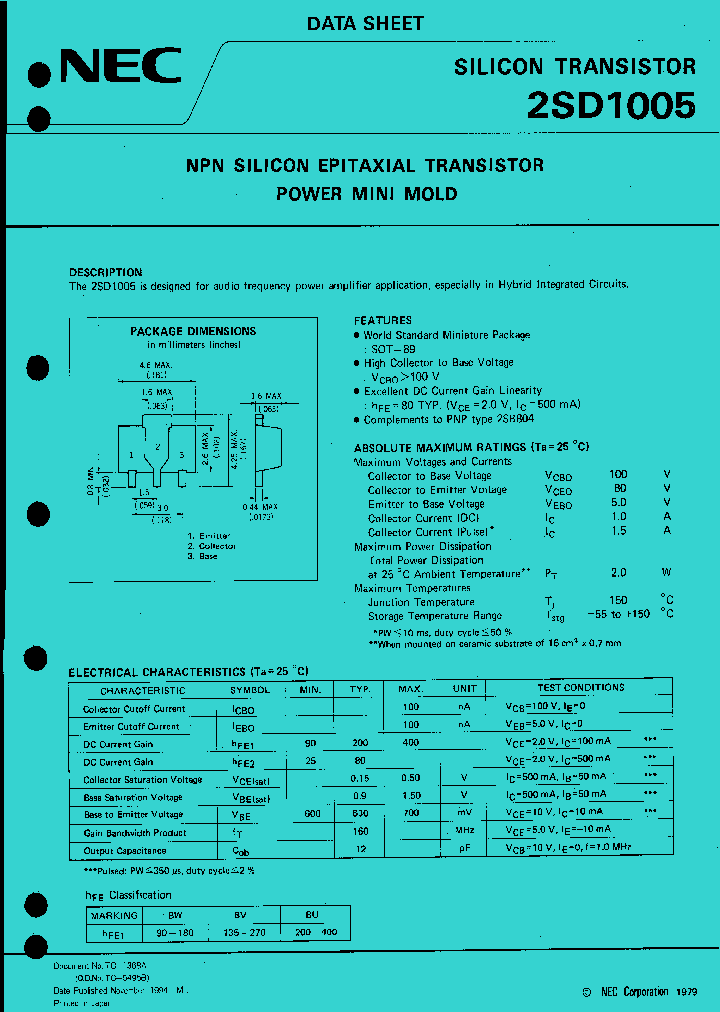 2SD1005_7201.PDF Datasheet