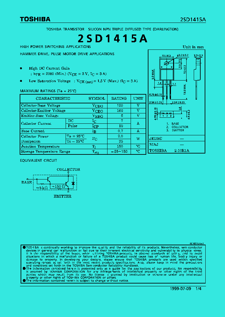 2SD1415A_18423.PDF Datasheet