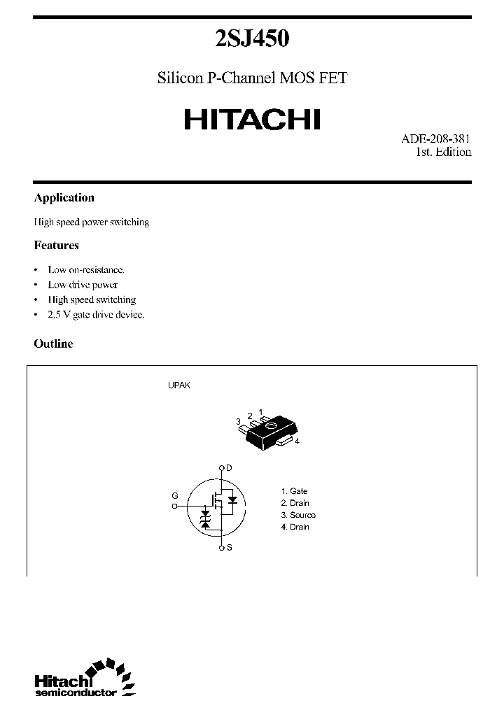 2SJ450_12869.PDF Datasheet