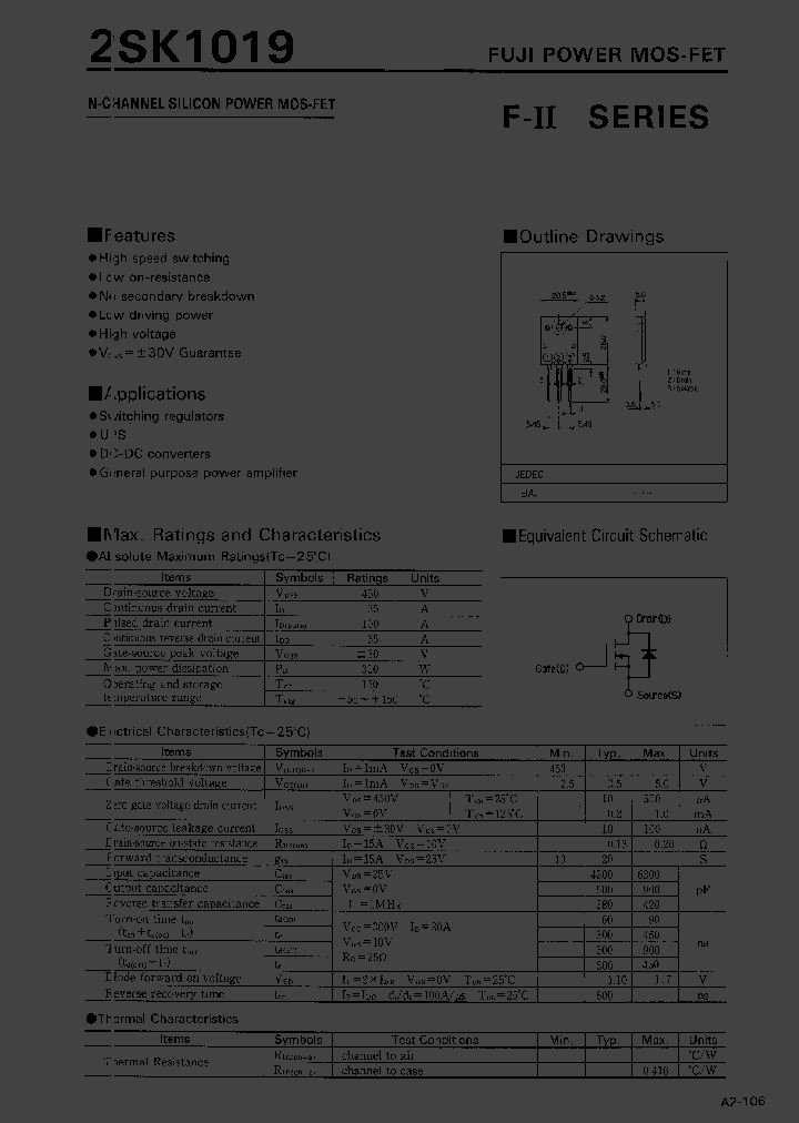 2SK1019_12374.PDF Datasheet