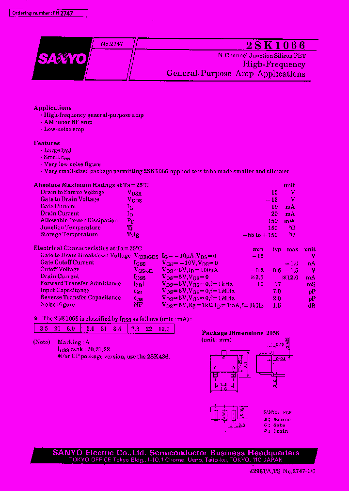 2SK1066_12386.PDF Datasheet