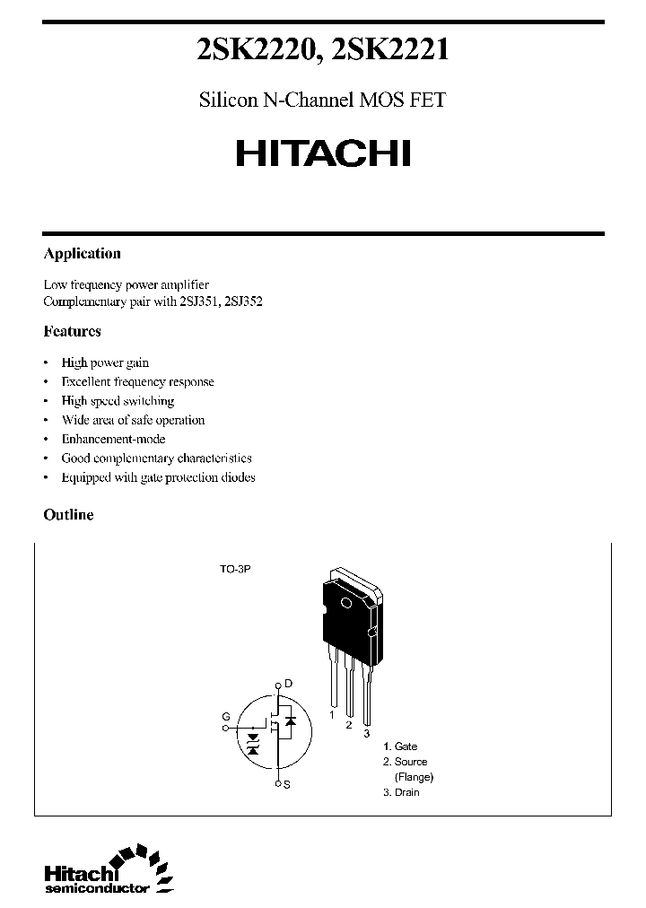 2SK2221_186242.PDF Datasheet