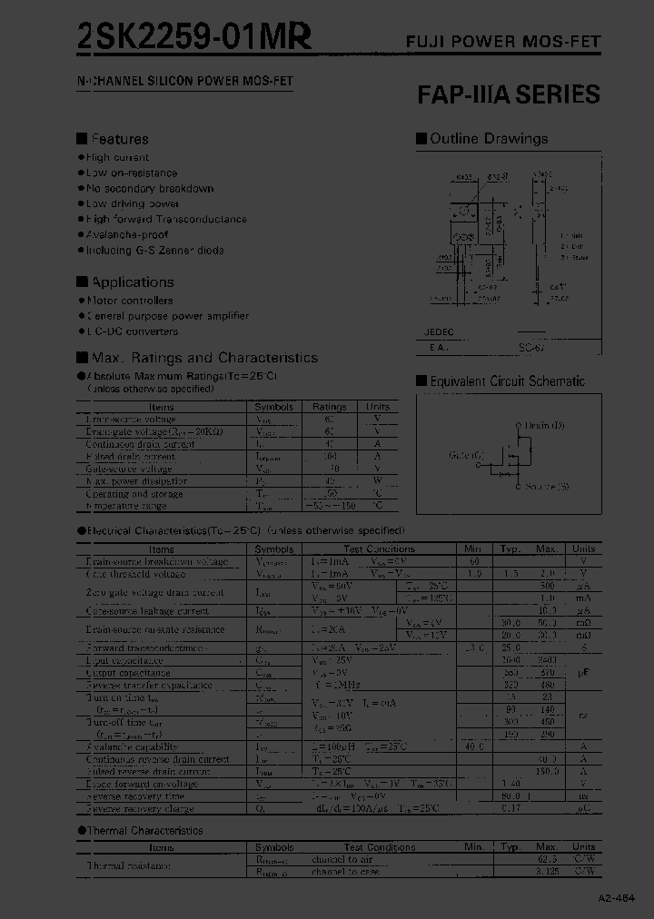 2SK2259-01MR_177115.PDF Datasheet