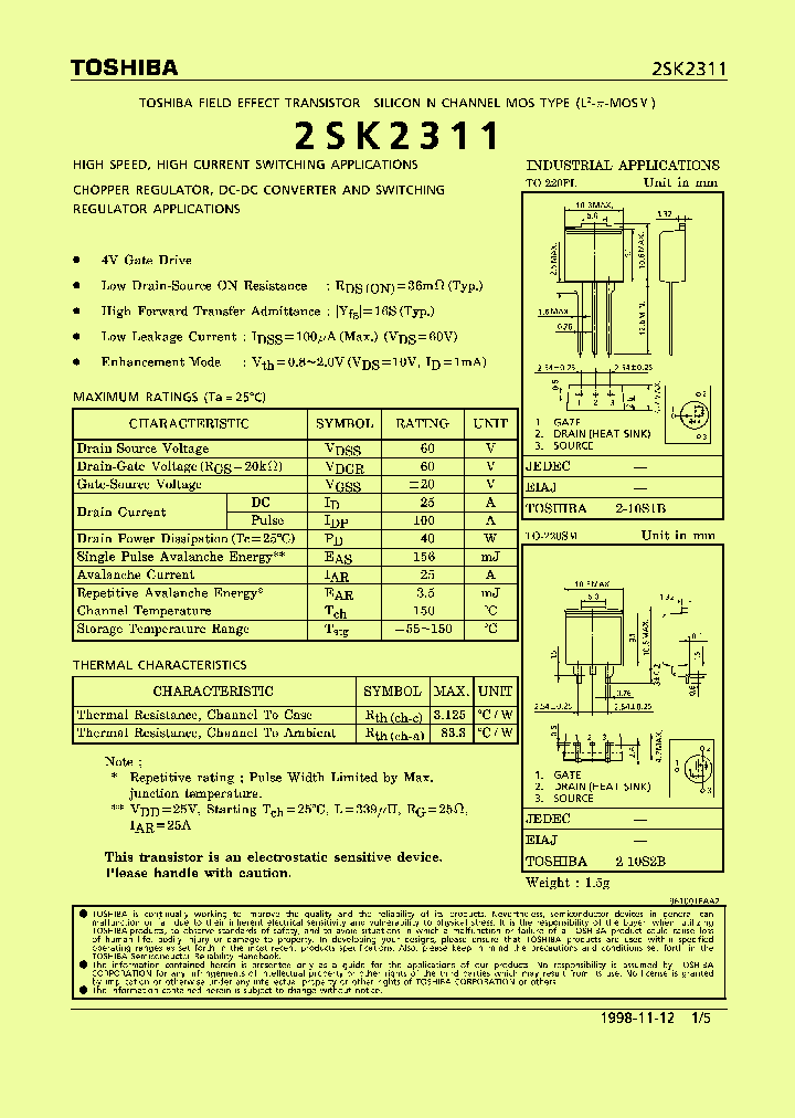 2SK2311_191372.PDF Datasheet