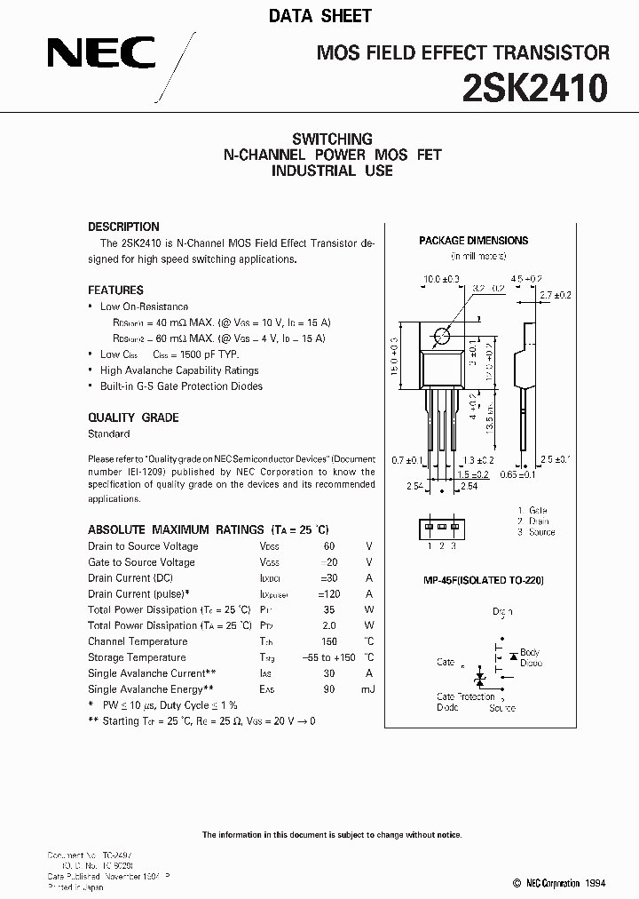 2SK2410_185214.PDF Datasheet