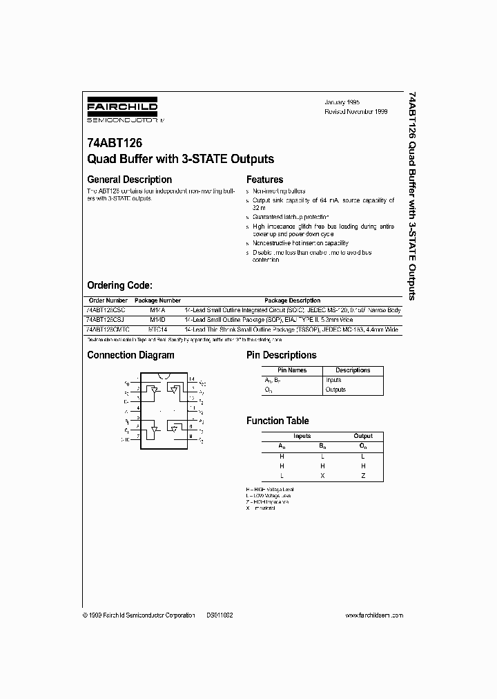 74ABT126CMTC_39815.PDF Datasheet