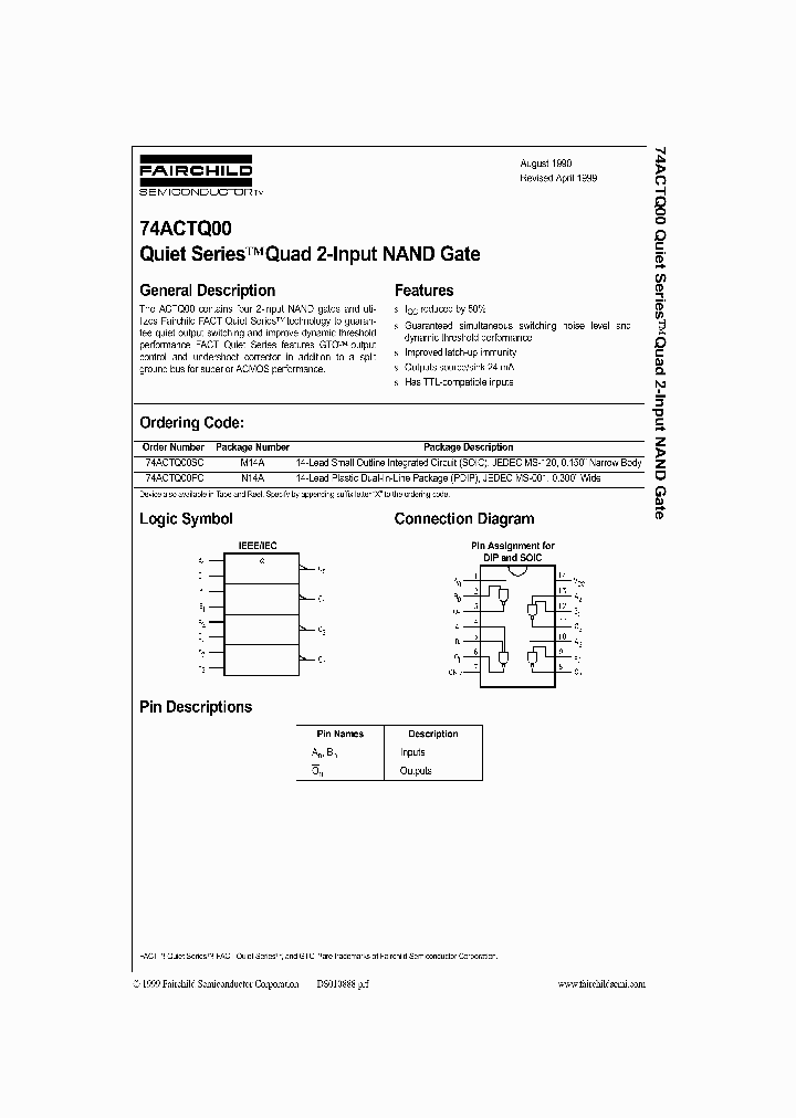 74ACTQ00_17172.PDF Datasheet