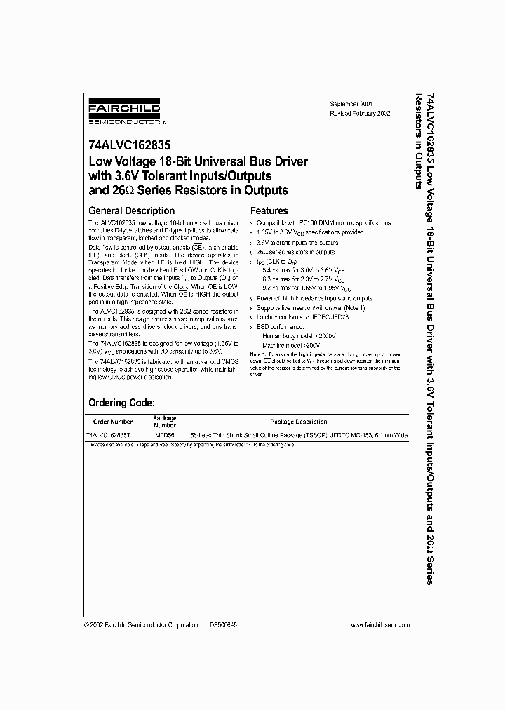 74ALVC162835_18227.PDF Datasheet