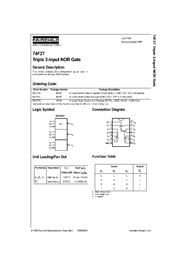 74F27PC_89902.PDF Datasheet