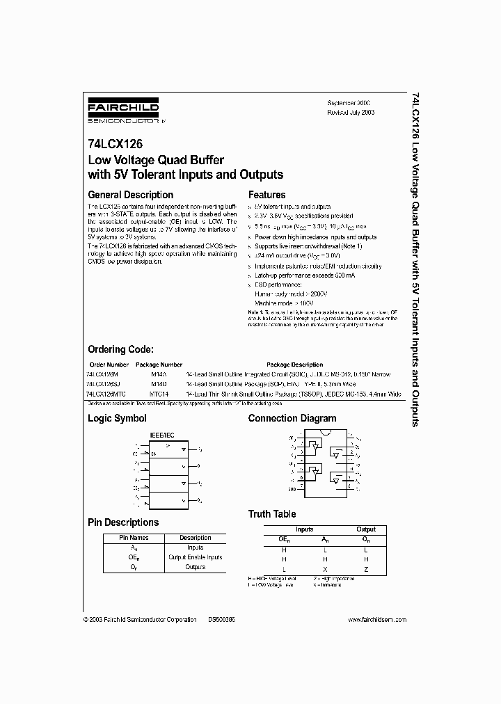 74LCX126_12308.PDF Datasheet