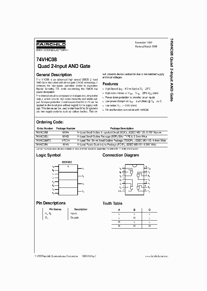 74VHC08MTC_55269.PDF Datasheet
