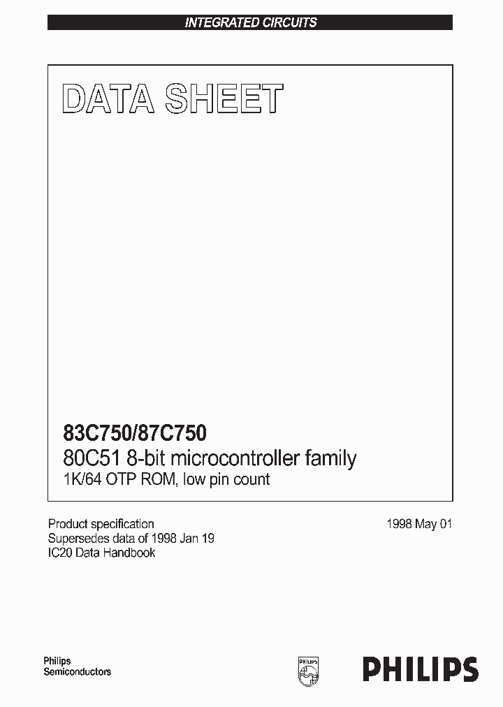 87C750_188635.PDF Datasheet
