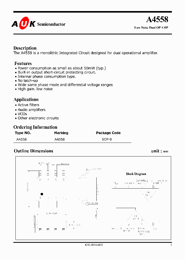 A4558_152468.PDF Datasheet