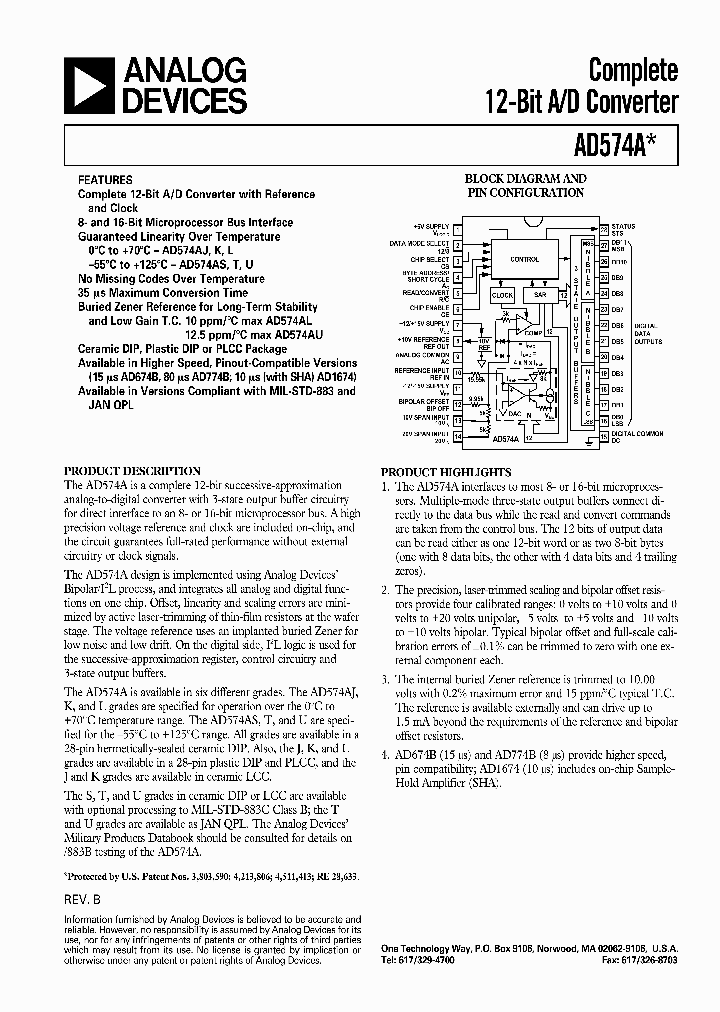 AD574_80593.PDF Datasheet