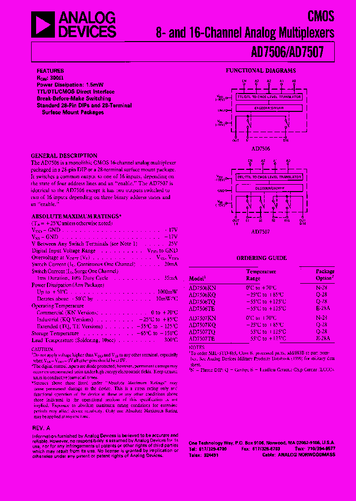 AD7507_20934.PDF Datasheet