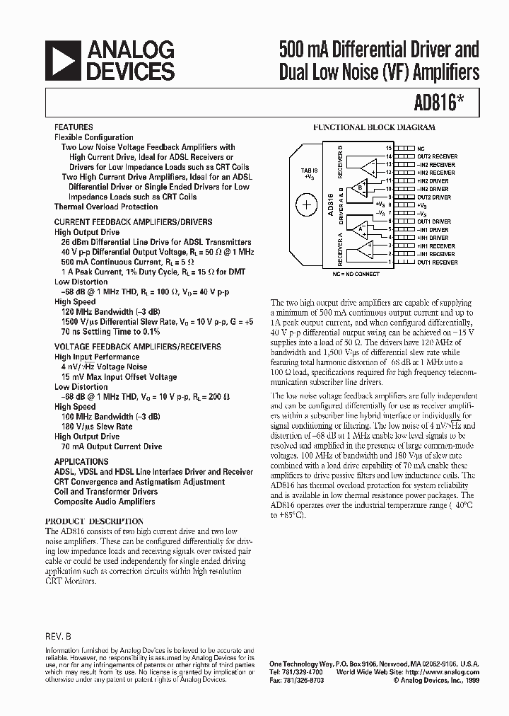 AD816AVR_183945.PDF Datasheet