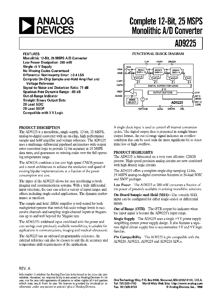 AD9225_175498.PDF Datasheet