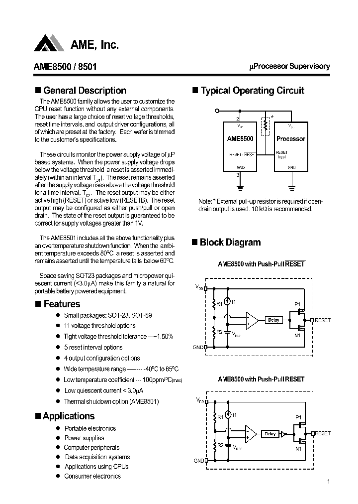 AME8500BEETBA42_39787.PDF Datasheet