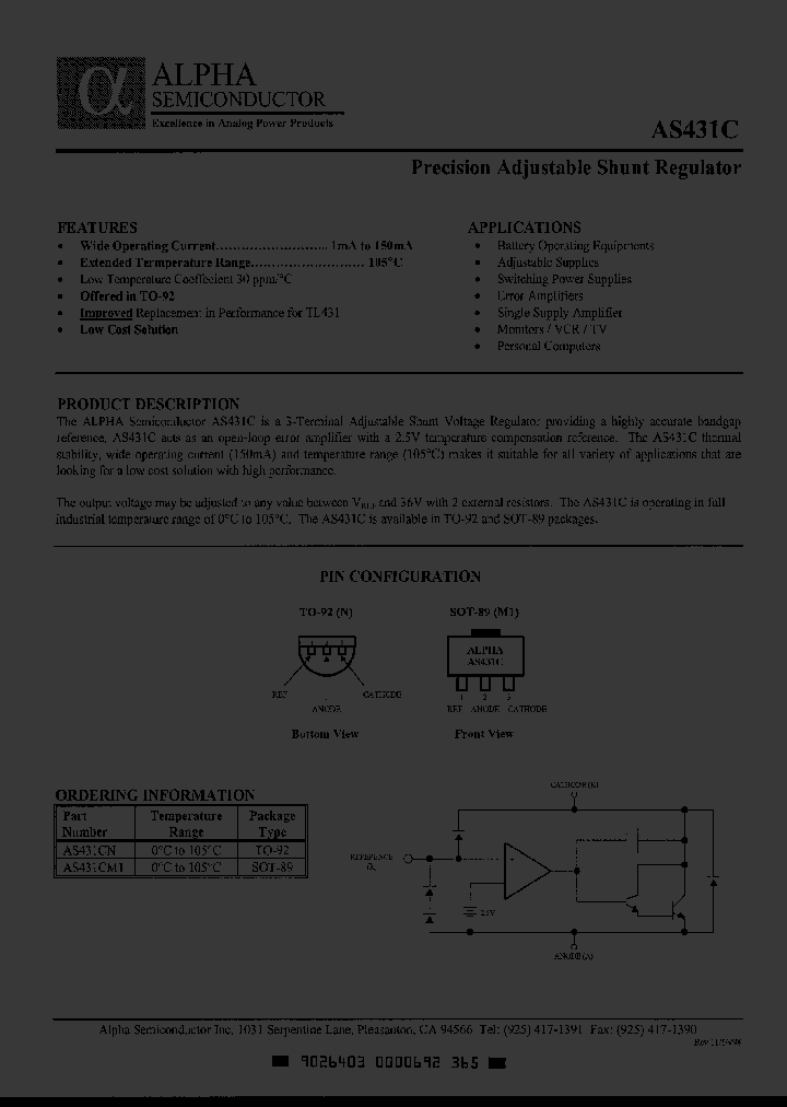 AS431_39622.PDF Datasheet