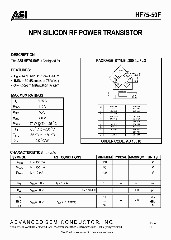 ASI10610_132477.PDF Datasheet