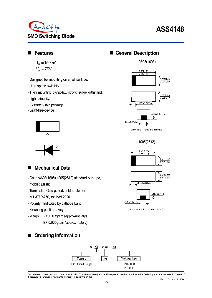 ASS4148_179080.PDF Datasheet