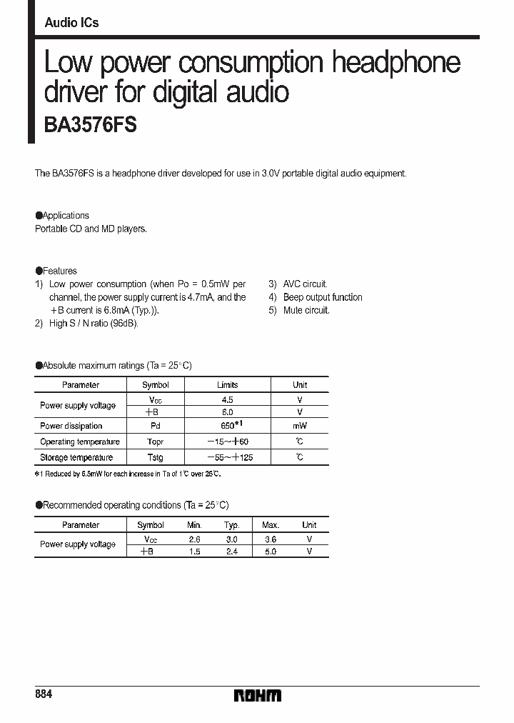 BA3576FS_179419.PDF Datasheet
