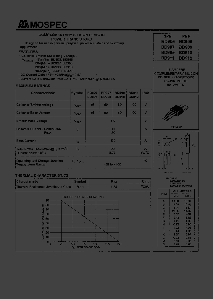 BD907_192603.PDF Datasheet