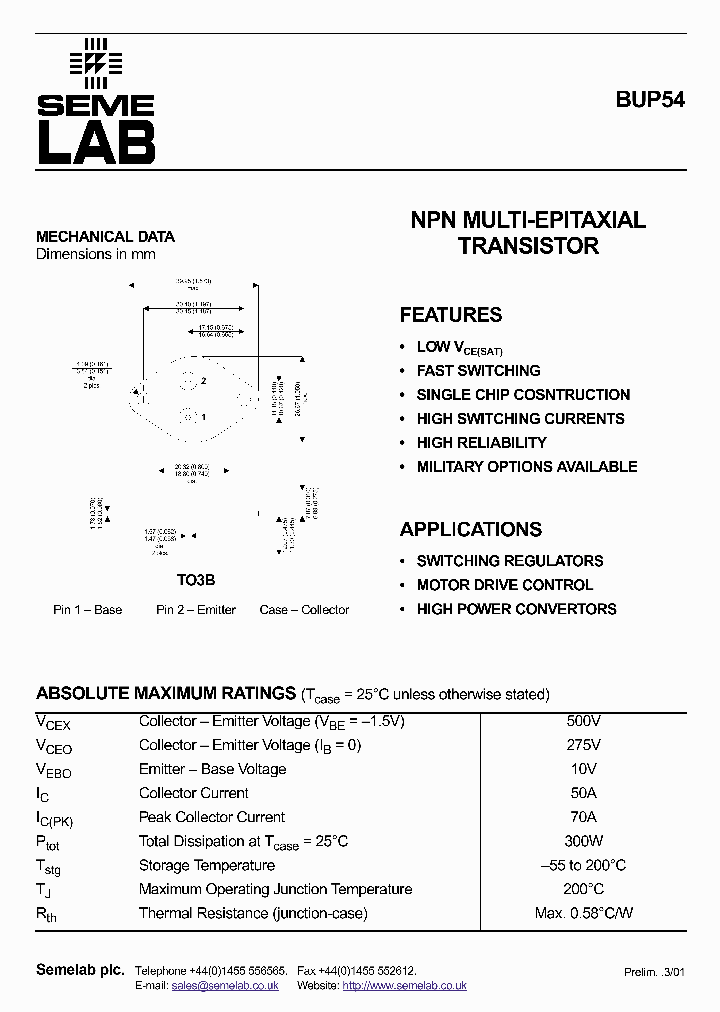 BUP54_59221.PDF Datasheet