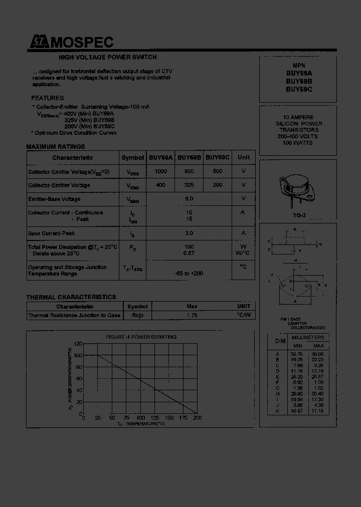 BUY69A_166149.PDF Datasheet
