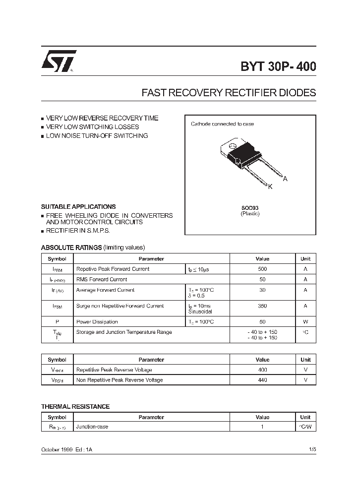 BYT30P-400_44192.PDF Datasheet