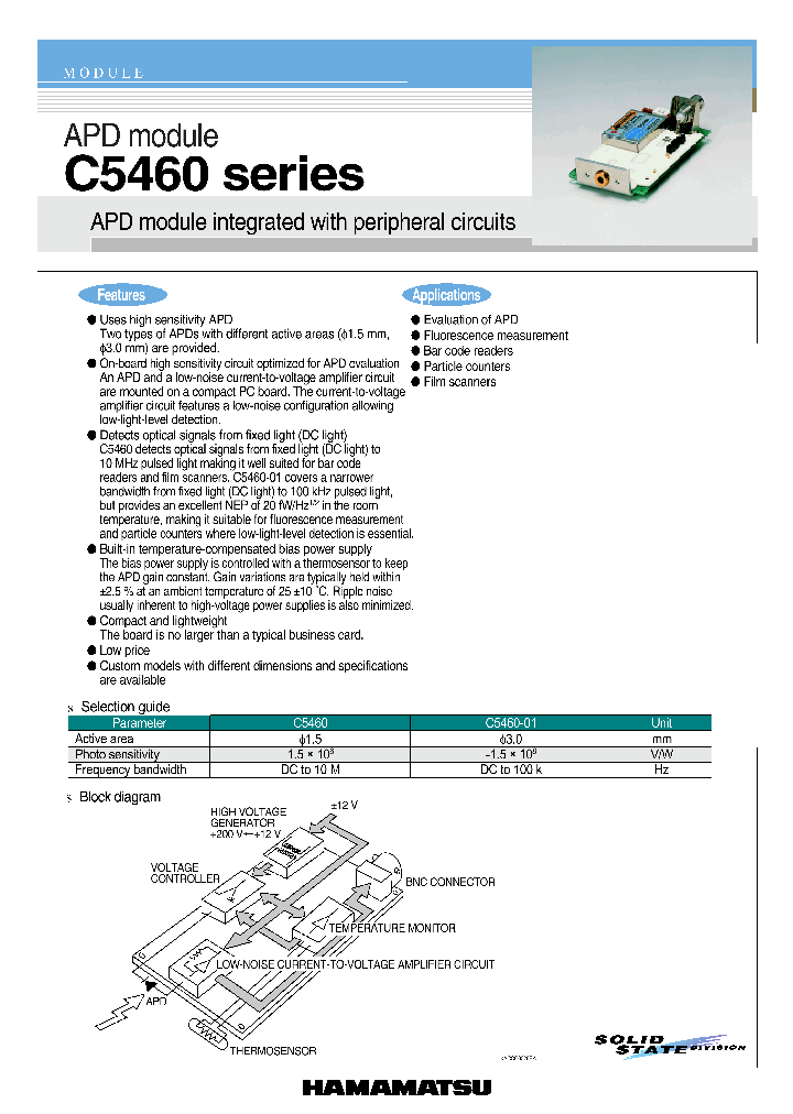 C5460_161587.PDF Datasheet