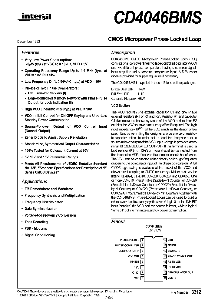 CD4046BMS_77711.PDF Datasheet