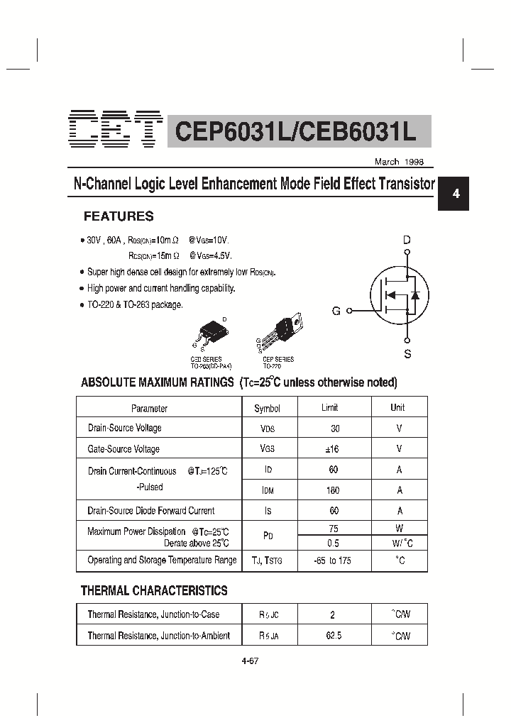 CEP6031L_107803.PDF Datasheet