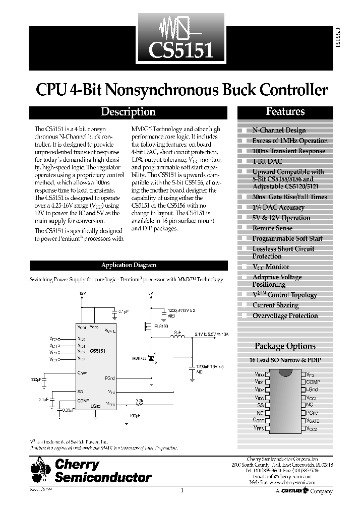 CS5151GD16_40825.PDF Datasheet
