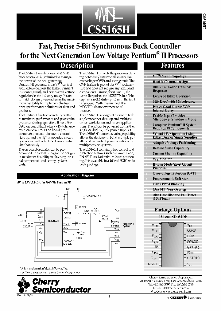 CS5165H_139366.PDF Datasheet