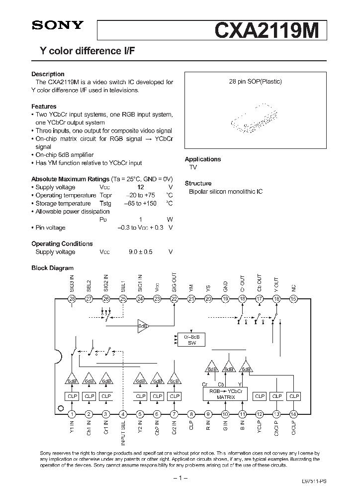 CXA2119_138241.PDF Datasheet