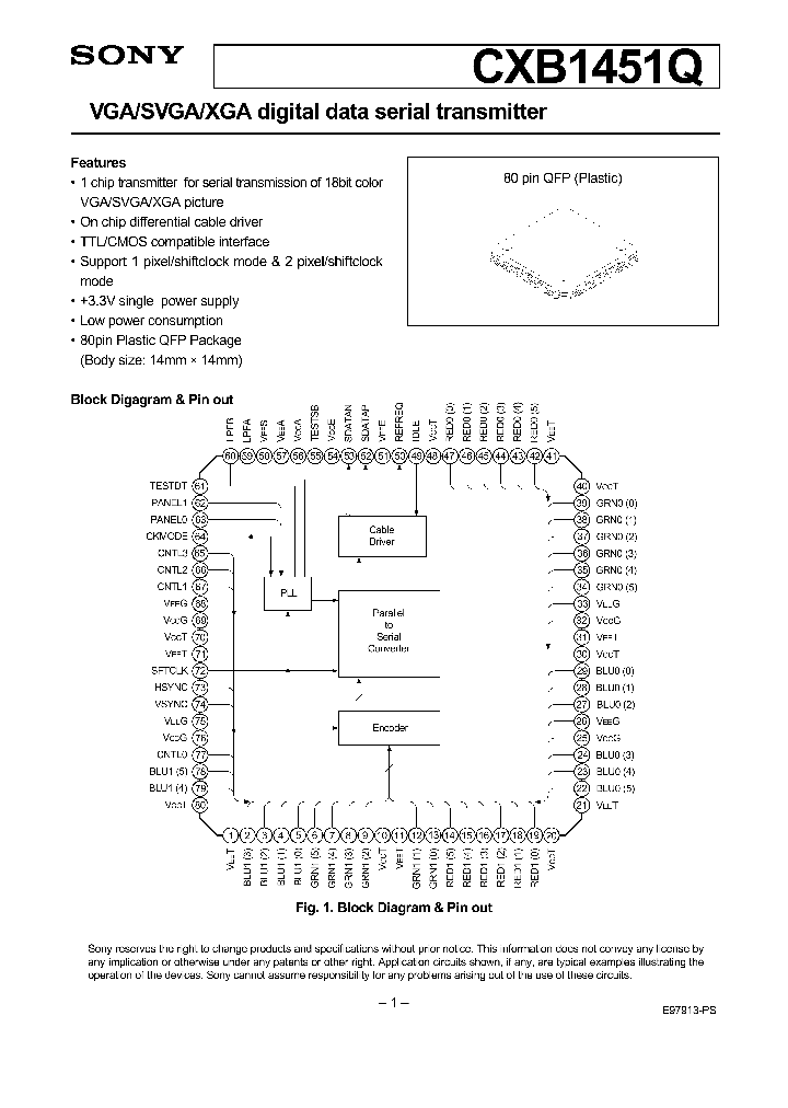 CXB1451Q_40378.PDF Datasheet