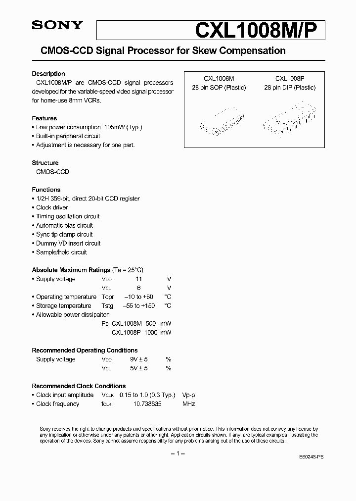 CXL1008M_143515.PDF Datasheet