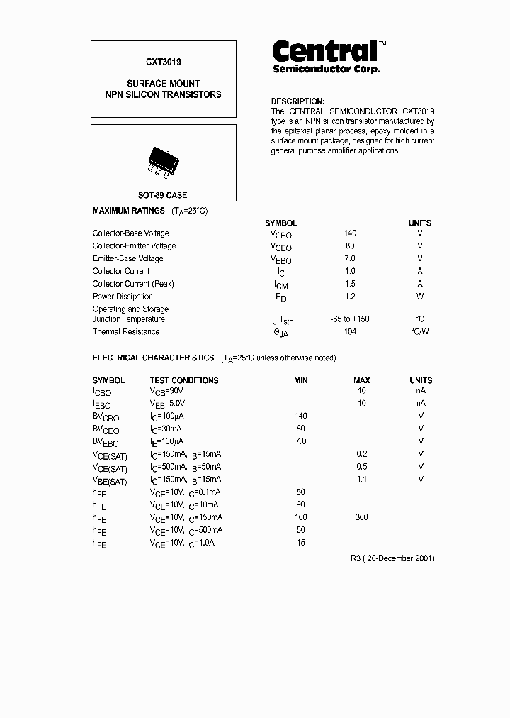 CXT3019_76360.PDF Datasheet