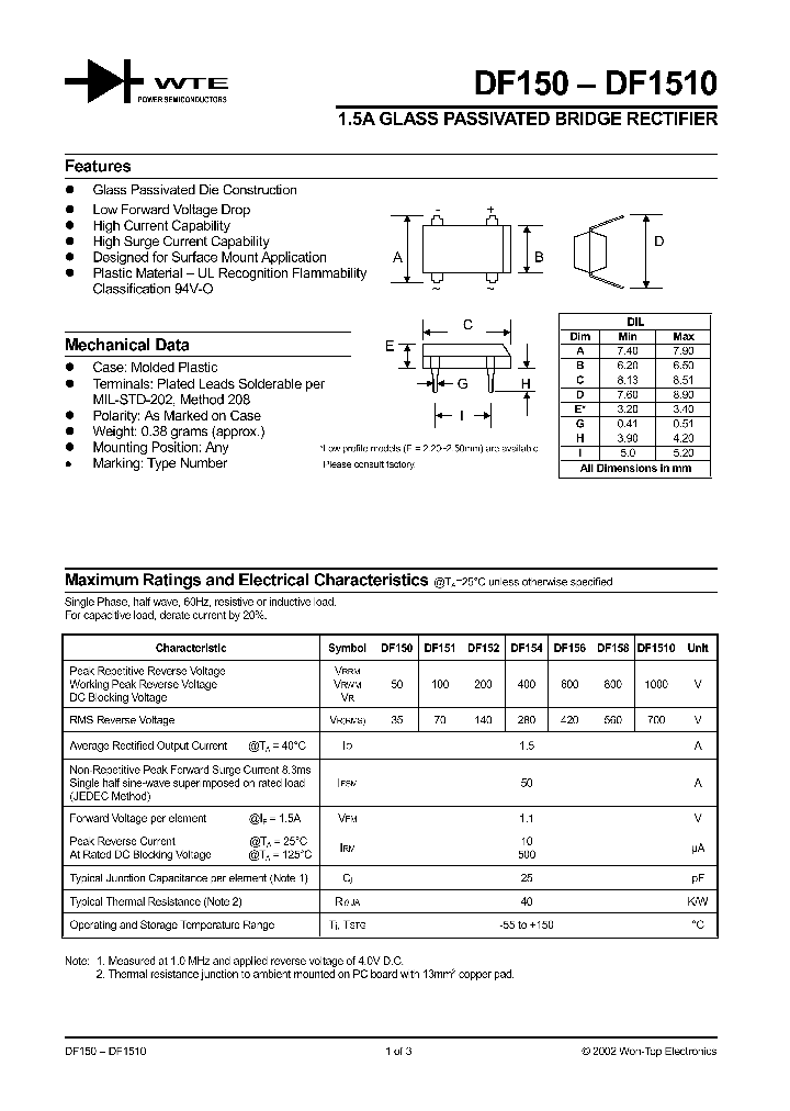 DF158_169071.PDF Datasheet