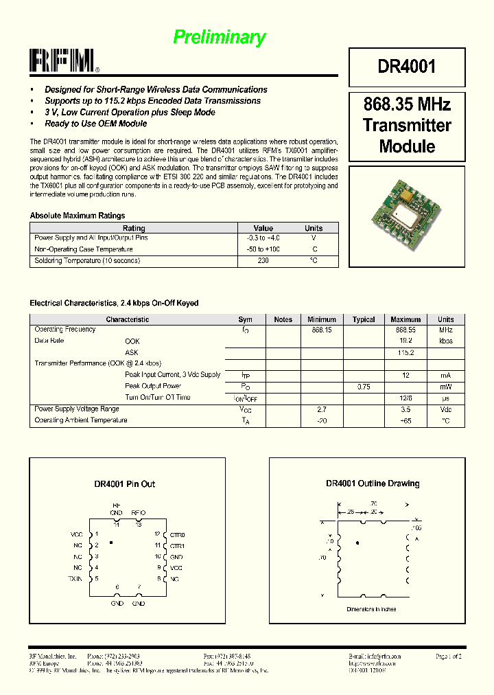 DR4001_162035.PDF Datasheet