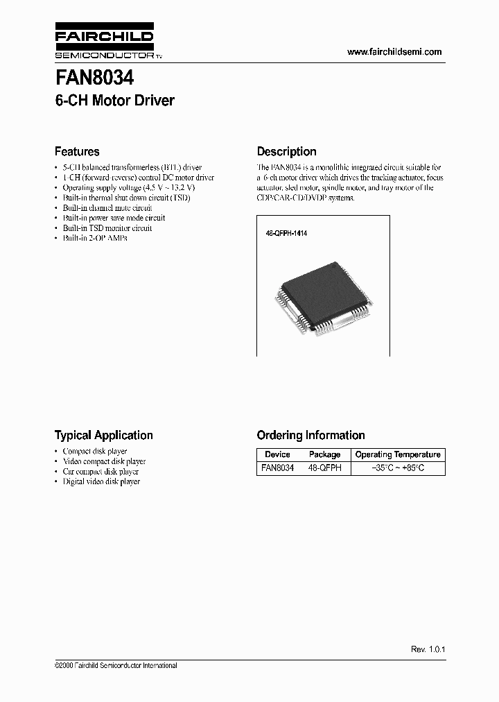 FAN8034_25502.PDF Datasheet