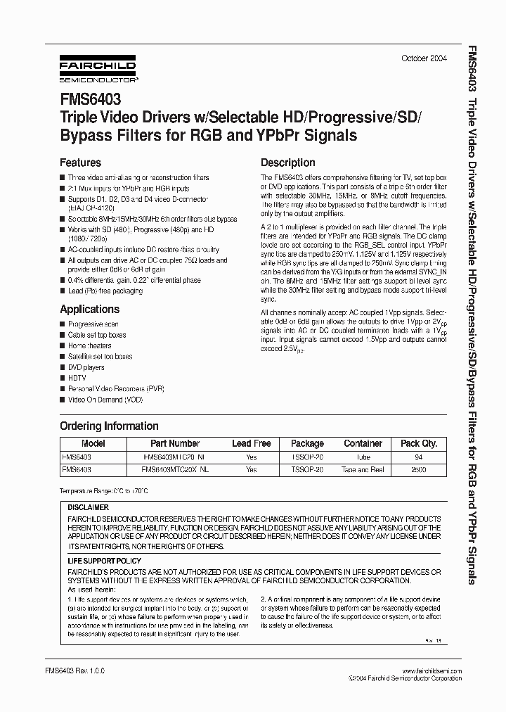 FMS6403MTC20_71790.PDF Datasheet