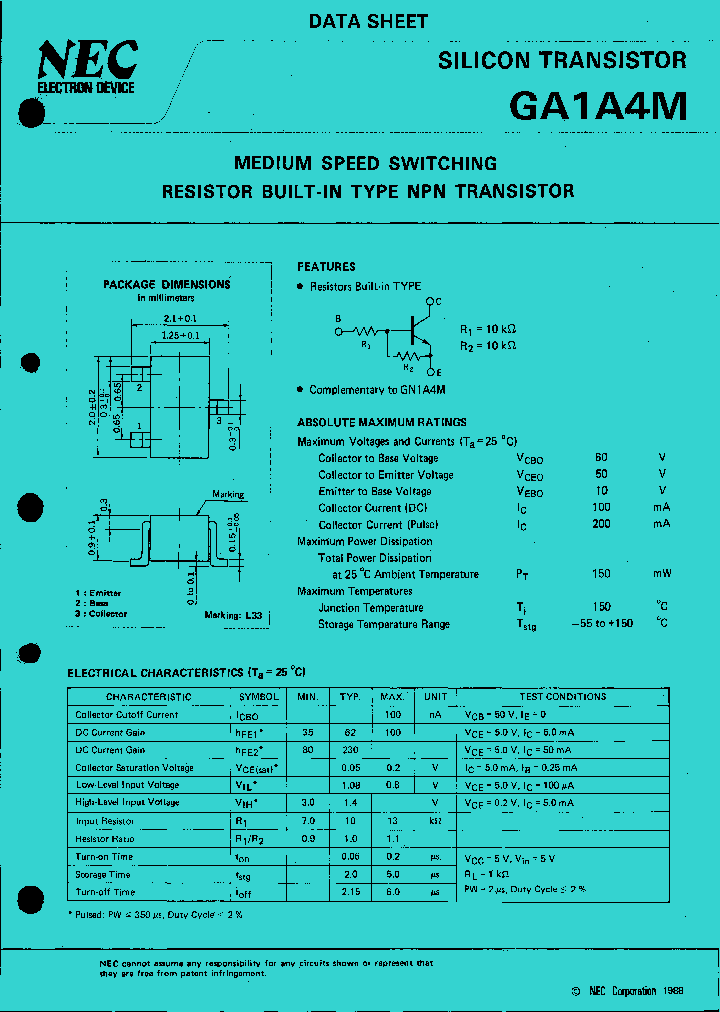 GA1A4M_139486.PDF Datasheet