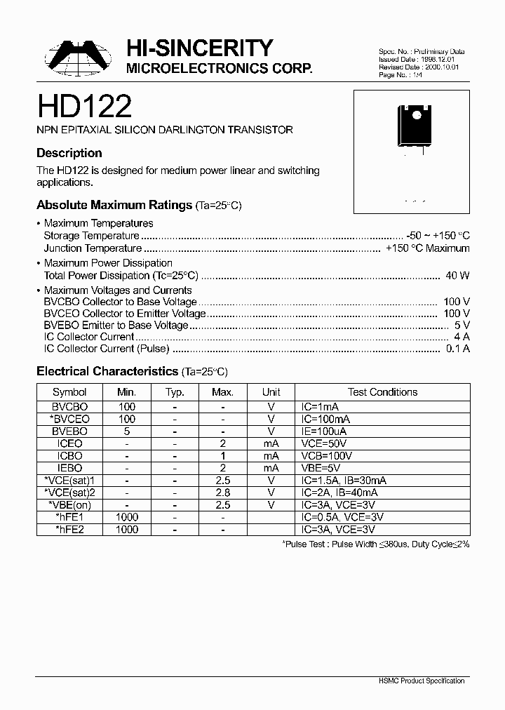 HD122_40865.PDF Datasheet