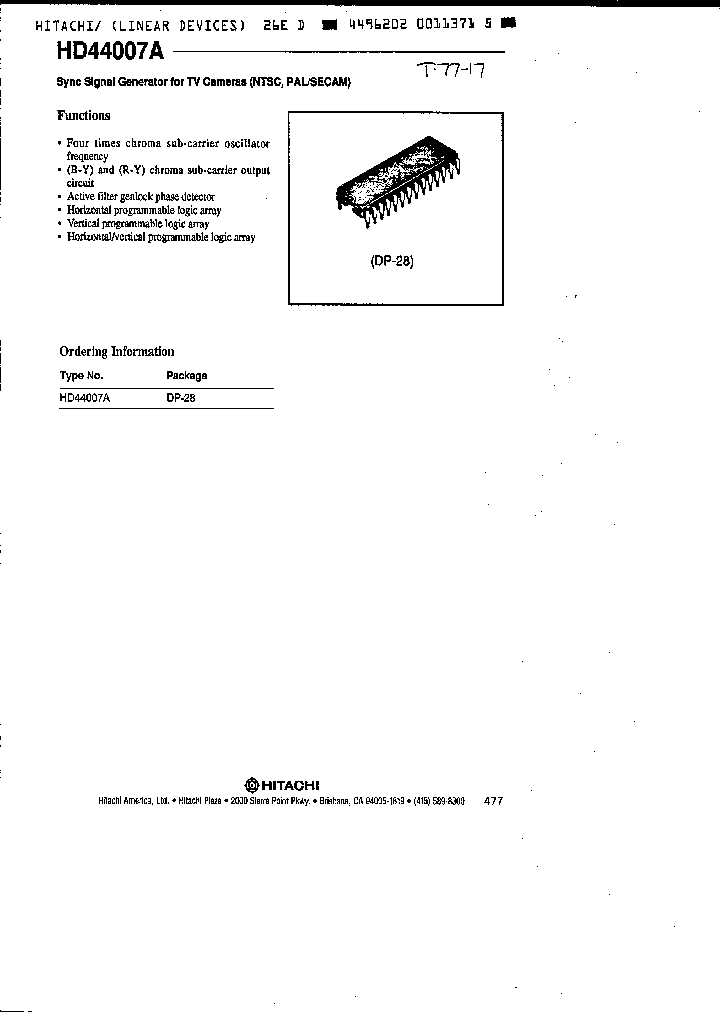 HD44007A_40874.PDF Datasheet